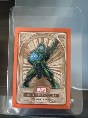 SDCC 2025 Exclusive Topps Marvel Mint Ronan The Accuser 9/25