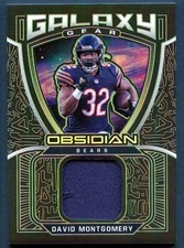 David Montgomery  2021 Panini Obsidian - Galaxy Gear #GG-DM /50
