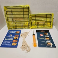 Ronco Showtime Rotisserie BBQ Accessory Set Oven Roaster Rack Baster Ties Parts
