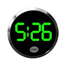 1PCS Digital Car Clock For Dashboard Mini Electronic Vehicle Dash Green/Red