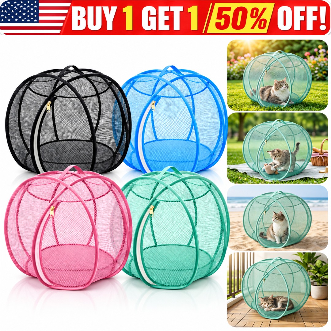 27" Cat Hamster Ball for Outside Giant Rolling Exercise Playpen Ball for Cats
