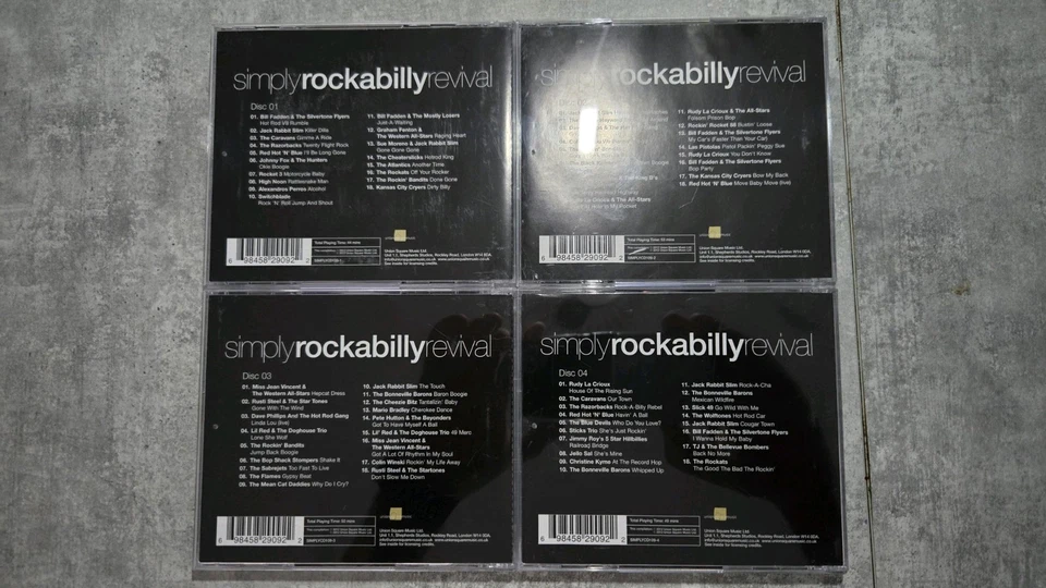 Simply Rockabilly REVIVAL 4 Cd - Bild 2 von 4