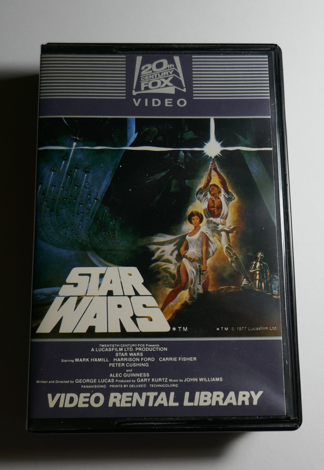 Star Wars - Video Rental Library - BETA 1982, Matching Serial Numbers