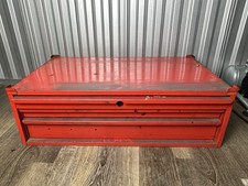 Vintage Snap-on Kra-429f 3 Drawer Middle Tool Box Mid Chest Red Usa No Key