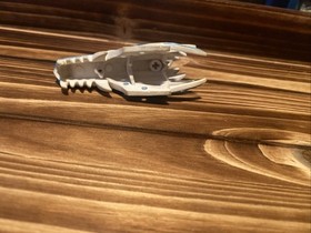 Lego Part 93070pb01 Dragon Head Ninjago Jaw Upper 2521 Ice Dragon Battle