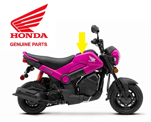 01/2022 to 12/2026 Genuine Honda NAVi - Right Fairing Plastic Trim (Neon Pink)