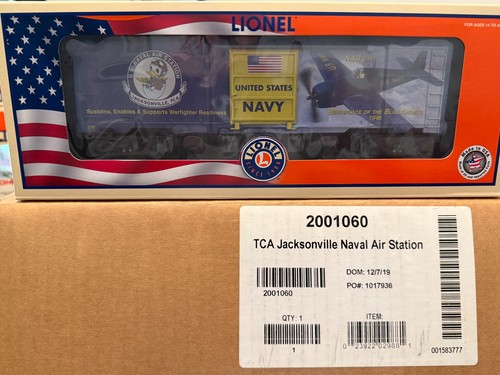 Lionel 2001060 TCA 2020 Jacksonville AFB Blue Angels Nuevo en caja | Condition: New