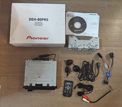 Pioneer DEH-80PRS 3-way Active Crossover Network,Auto EQ CD Bluetooth Player-NEW