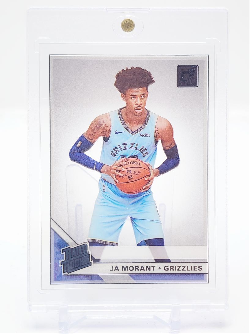 JA MORANT 2019-20 CLEARLY DONRUSS RATED ROOKIE BASKETBALL B RC Q5928