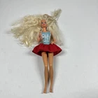 Vintage Barbie Blonde with Boot Earrings Posable Twist & Turn. No Ring or Shoes.