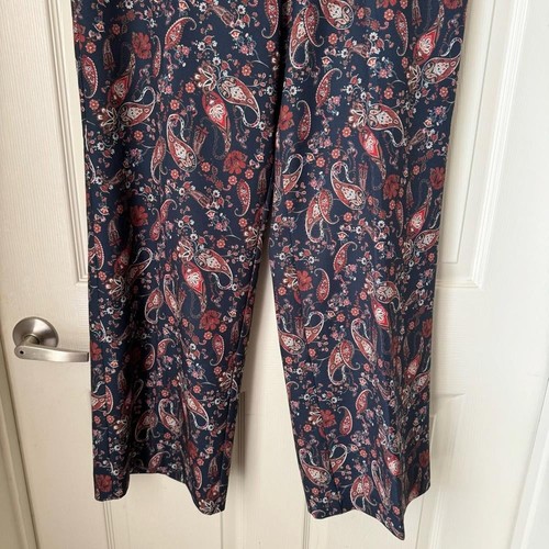 Goldenpoint Leggings Wide Leg Paisley Multicolor Pants Size 10/ - Picture 4 of 7