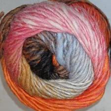 Noro Kureyon Yarn From Japan Color  481 Naha 110 Yards, Self Striping! Wool!