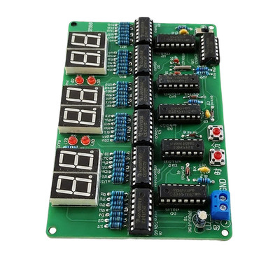 6 Ziffern Uhr Löten Kit für Heimwerker Lernende praktische Elektronik Montage