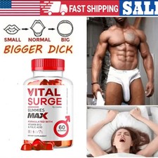 🔥Vital Surge Male Gummies, Vital Surge Testo Support~Gummys Performance(60PCS)