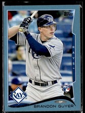2014 Topps Update #US-51 Brandon Guyer Walmart Blue Border