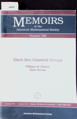 Black box classical groups. Memoirs of the American Mathematical Society; no. 70