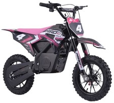 Apollo RXF Falcon Dirtbike 550W 24V 10/10 Zoll Elektro Cross Dirt Bike pink