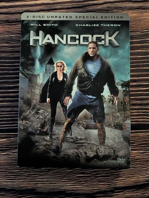 Hancock Steelbook DVD 2-Disc Special Edition USED Will Smith Charlize Theron