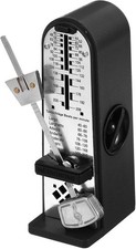 Mini Mechanical Metronome,High Accuracy Musical Timer,Black