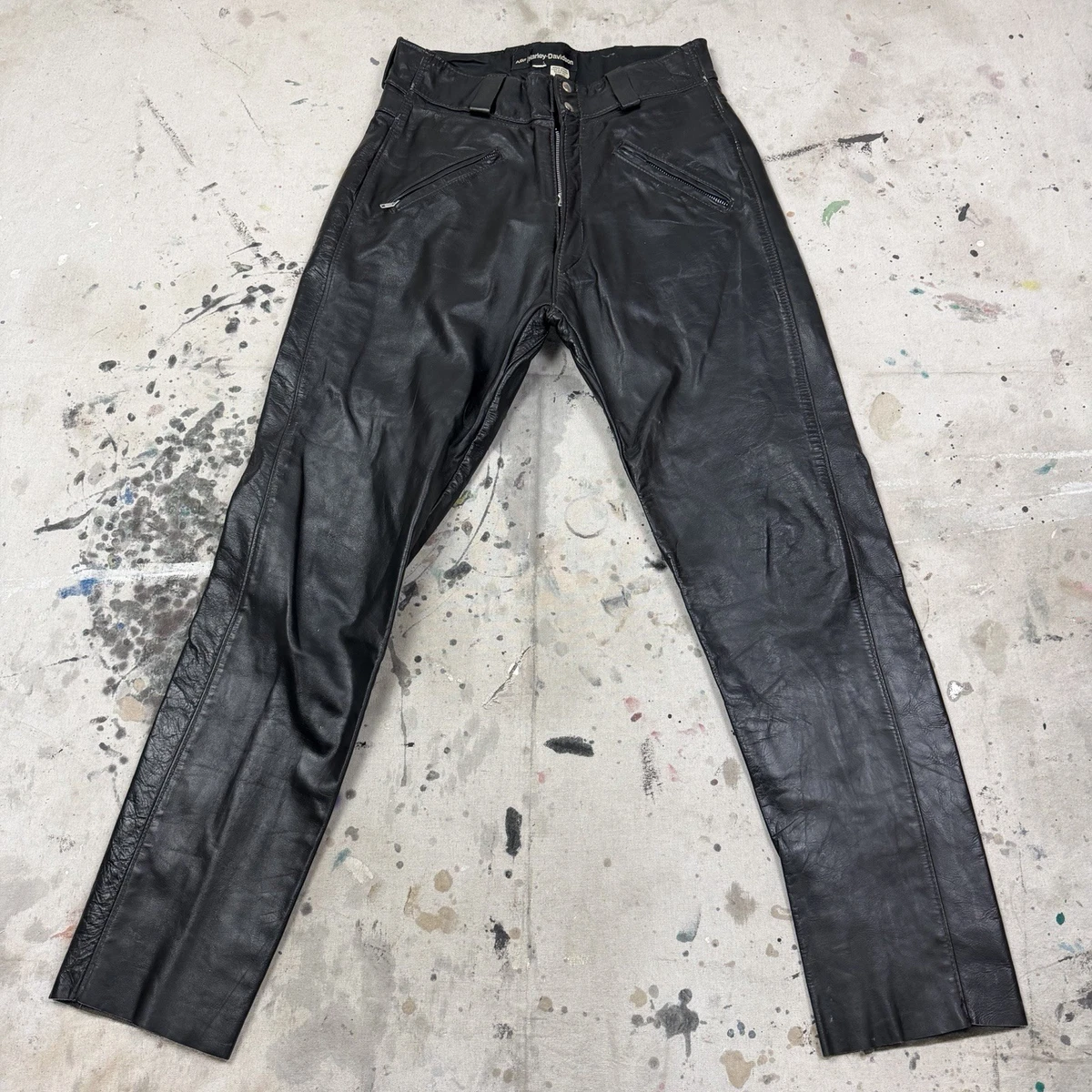Harley-Davidson Leather Regular Size Pants for Men for sale | eBay