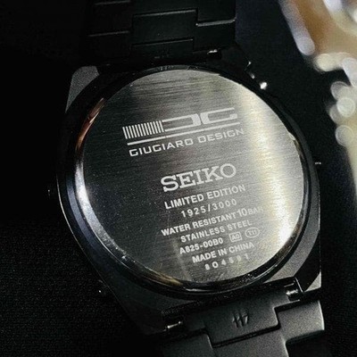 Seiko Giugiaro Men's Black Watch - SBJG003 for sale online | eBay
