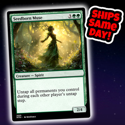 Seedborn Muse - Custom Art Magic: The Gathering Playtest Card - Commander EDH