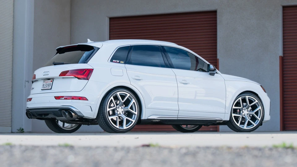 Borla Brushed Steel Tip Kit(for 141008) fits 2025 Audi SQ5 3.0L-V6 AWD w/Borla E - Image 3 of 3