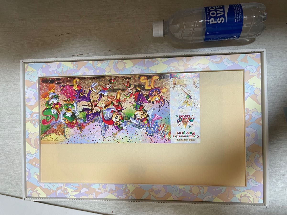 Colorfull Pastel Frame Disneyland 15th Anniversary Limited Edition Collectible Frame Rare New ...