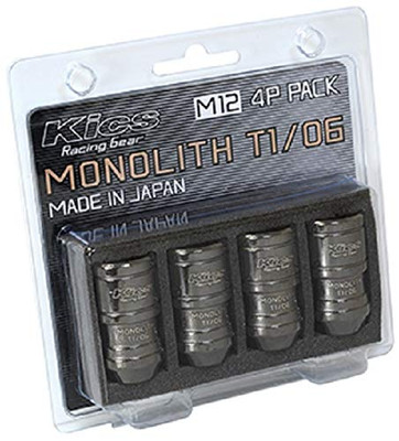 KYO-EI Kyoei Industry MONOLITH T1/06 M12 x P1.25 4P Glorious Black MN03GK-4P NEW