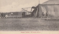 575/ SC. 1 - COLONIALI - BENGASI  ITALIANA - GLI HANGARS MILITARI