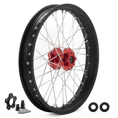 TARAZON 18''x2.15'' Rear Wheel Spoked Rim Red Hub For BETA Explorer For Apollo RFN