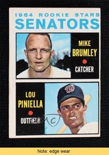 1964 Topps 1964 Rookie Stars Mike Brumley Lou Piniella #167 READ 0nr3