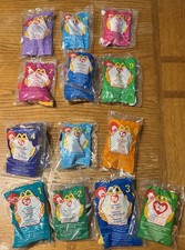1999 McDonald's TY Teenie Beanie Babies - ALL NEW in Package - Full Set Of 12
