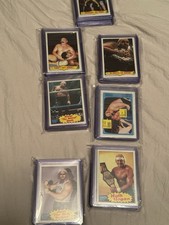 WWF Topps 1986 Full Set Cards WWE Hulk Hogan Roddy Piper Macho Man Randy Savage