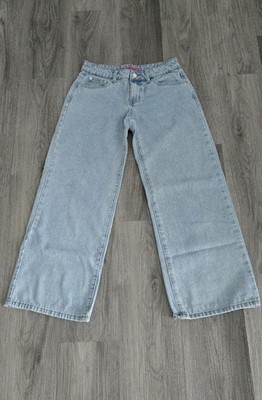 Edikted Low-Rise Baggy Fit Jeans 5-Pocket 100% Cotton Size Small Y2K