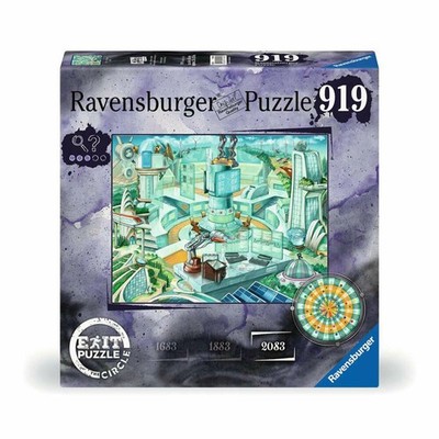 Ravensburger Exit The Circle Puzzle Anno 2083 919 Piece Adult Escape Puzzle...