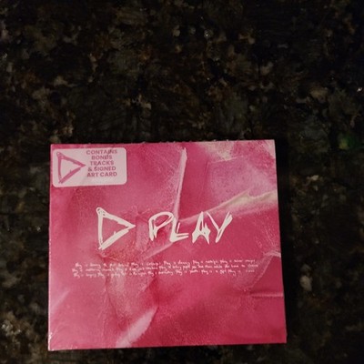 Ed Sheeran Play Pink White CD Deluxe + Signed Art Card Amazon IN HAND