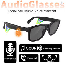 Smart Glasses, Voice Call  Music, Touch Control, Fashion Sunglasses with Eye Pr
