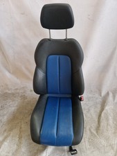 12SL* Mercedes SLK R170 Beifahrersitz Sitz Leder Rechts schwarz-Blau