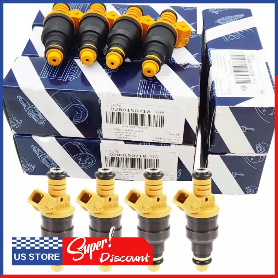 8 оригинальных топливных форсунок Bosch для Ford F-150 F250 1993-2003 годов выпуска 4,6/5,0/5,4/5,8 - Изображение 2 из 4