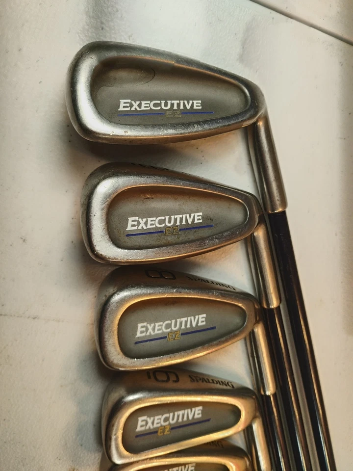 Spalding Executive EZ Golf Club Irons Set 3-PW RH Medium Firm Graphite shaft - Image 2 of 4