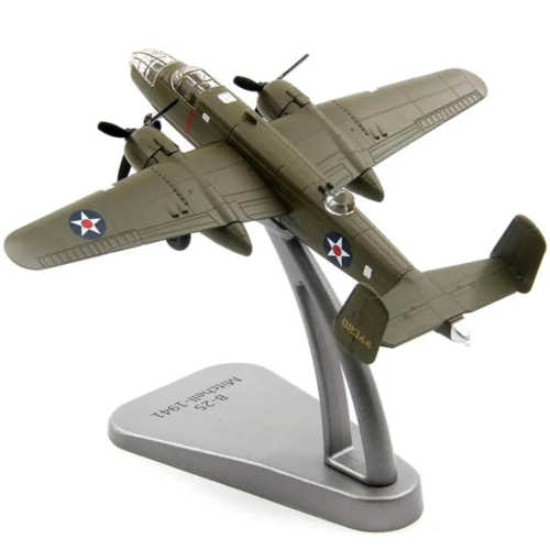 NEW 1/144 Scale B-25 Bomber Mitchell Alloy Aircraft Model Plane Souvenir Display - Picture 1 of 10