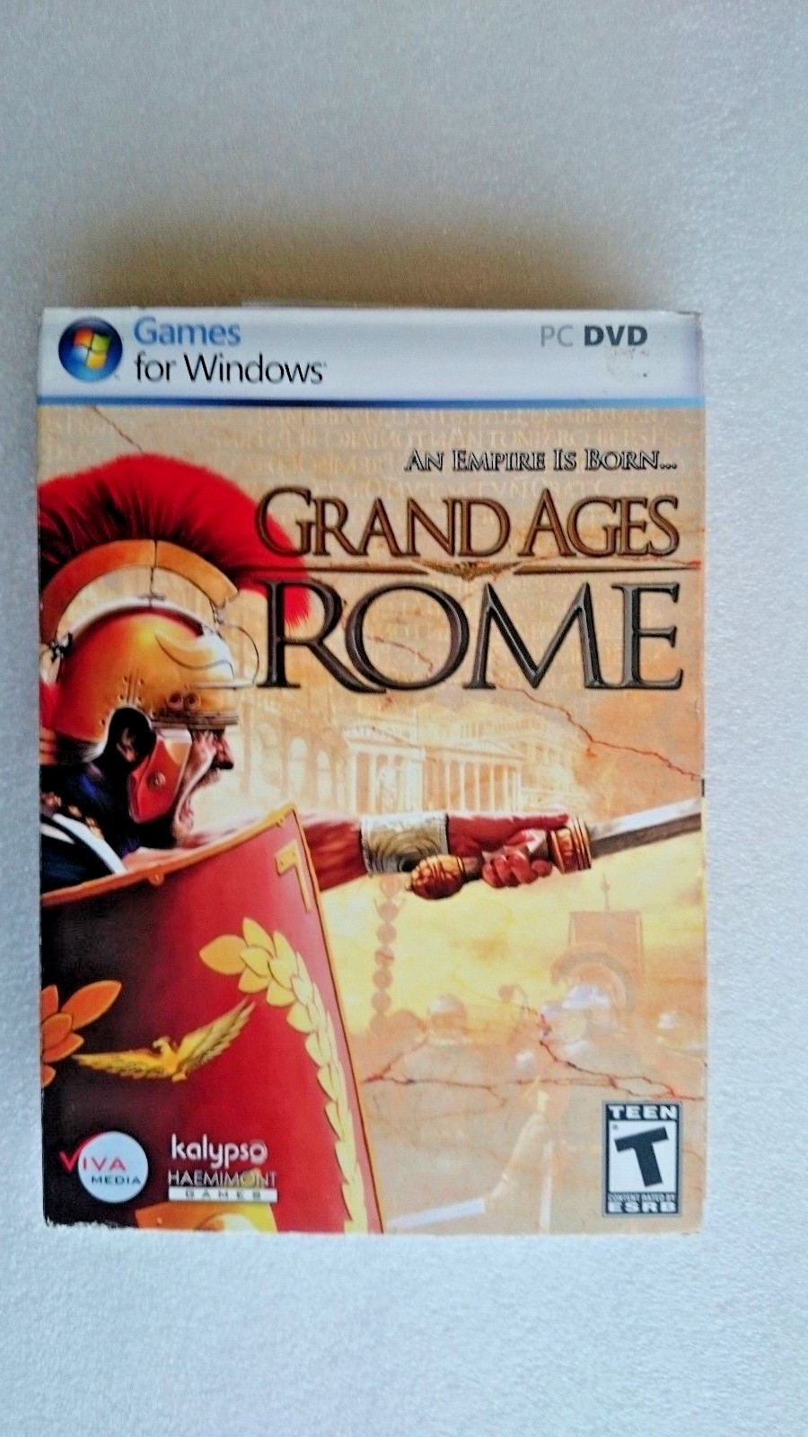 Grand Ages Rome:  Gold Edition (PC: Windows, 2011) - NEW and SEALED