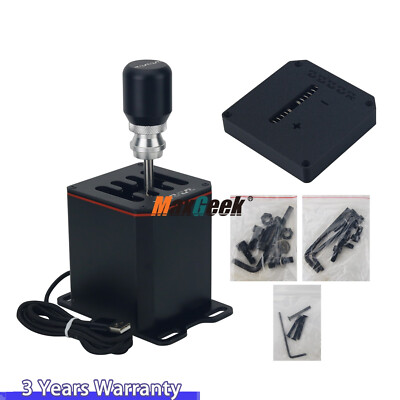 ODDOR Racing Game Simulator Sequential Shifter H Gear Shifter PC USB Connection