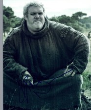 Kristian Nairn Signed Autographed 8x10 Photo Hodor Game of Thrones COA AB