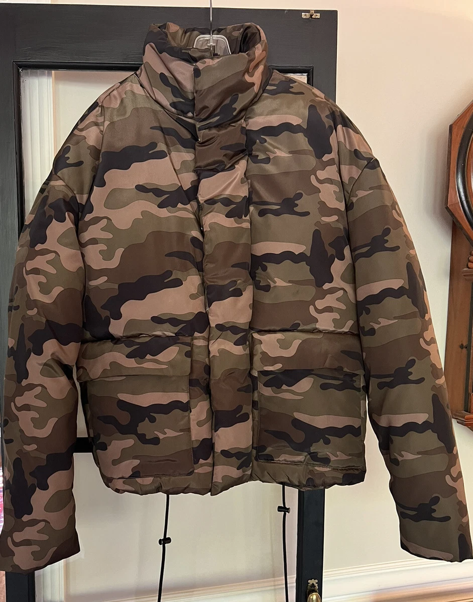 Primark camo hotsell puffer jacket