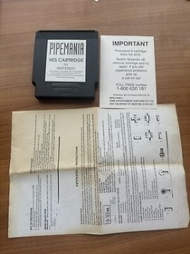 Nintendo NES Game: Pipemania HES Home Entertainment Suppliers COMPLETE W MANUAL