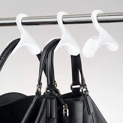 Bag-a-Vie White HandBag Hanger Closet Organization Hooks - Perfect for  Parties!