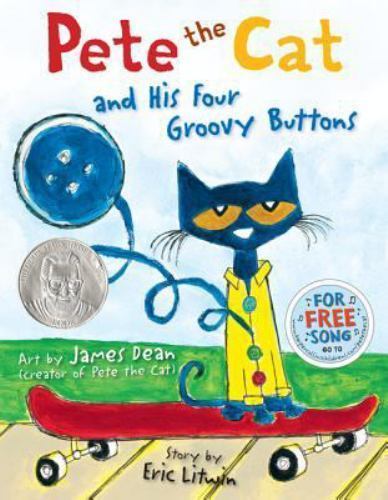 Pete the Cat and His Four Groovy Buttons - Picture 1 of 1