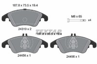 Textar 2431001 Bremsbelagsatz,Scheibenbremse FüR Mercedes Benz,Mercedes Benz (